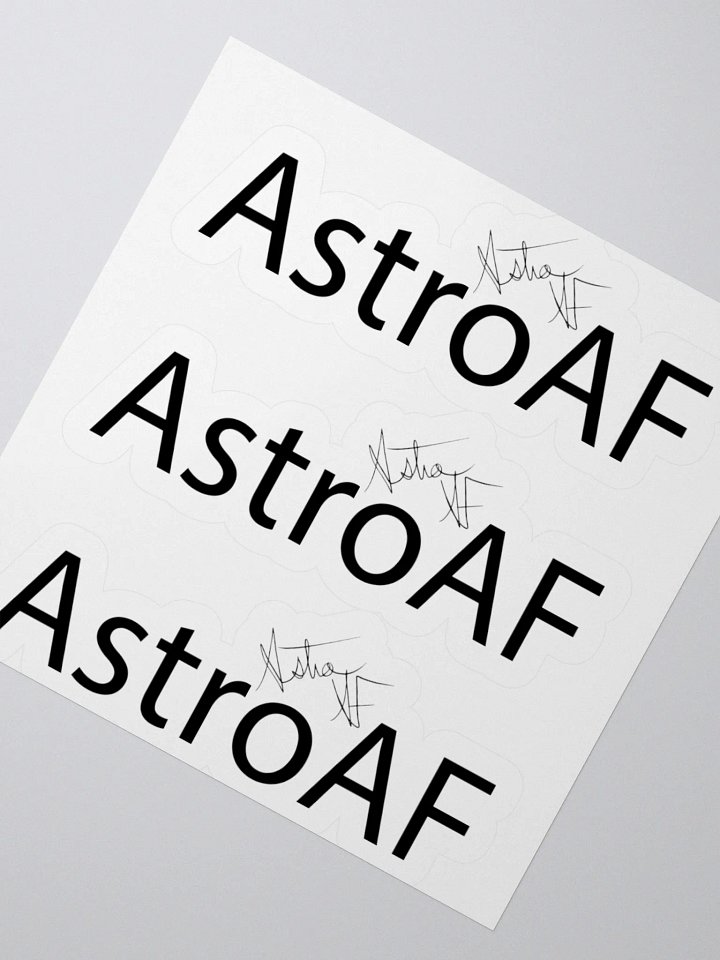 AstroAF Signature Cutouts Sticker Pack product image (2)