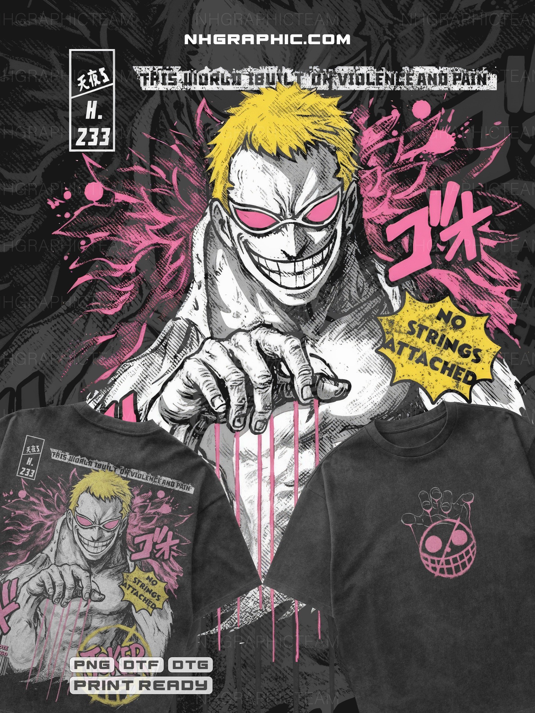 11-Piece One Piece Front & Back PNG Bundle product image (11)