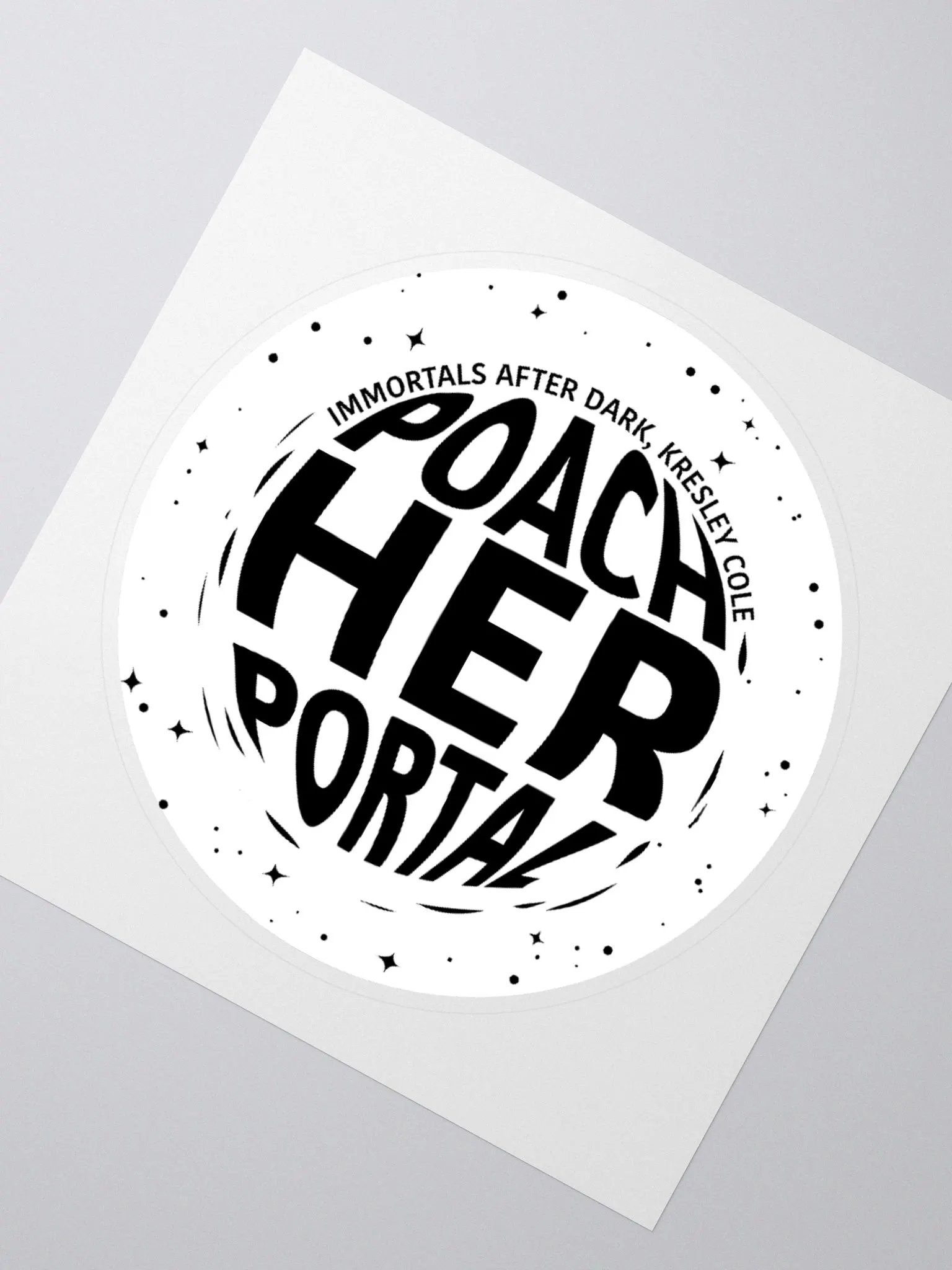 Poach Her Portal Sticker product image (2)