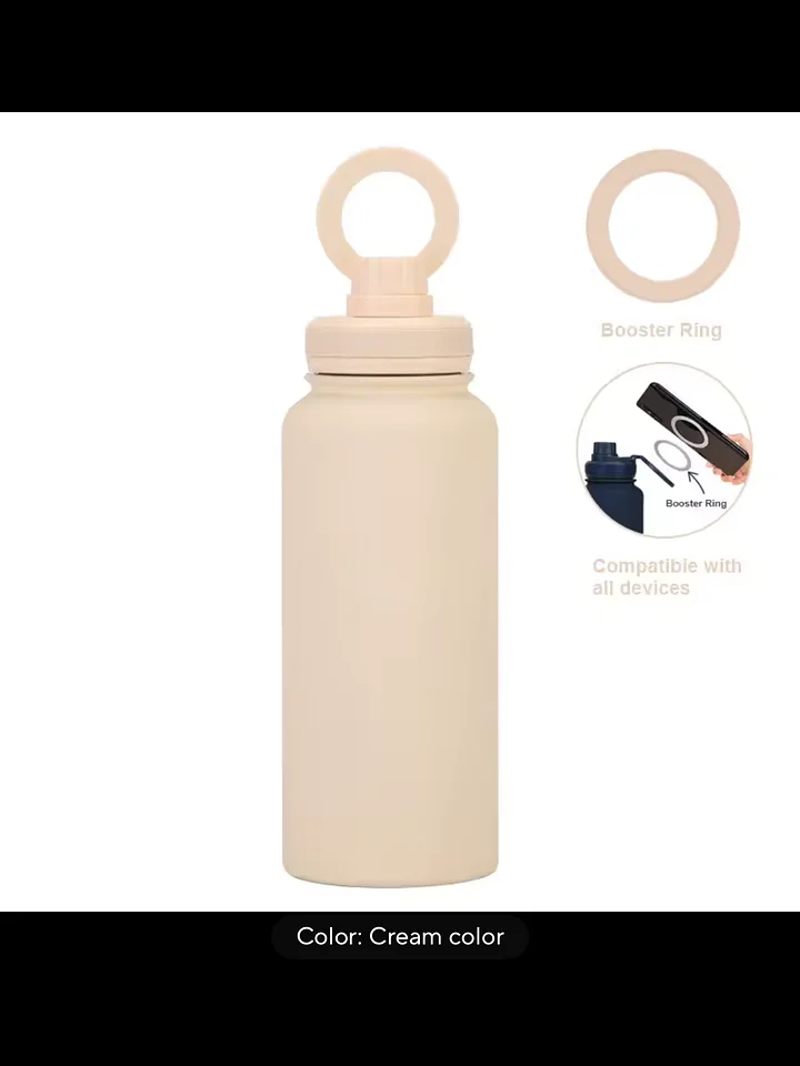 Coco Beige 32 oz. Hydralock Magnetic Safe Lid product image (1)