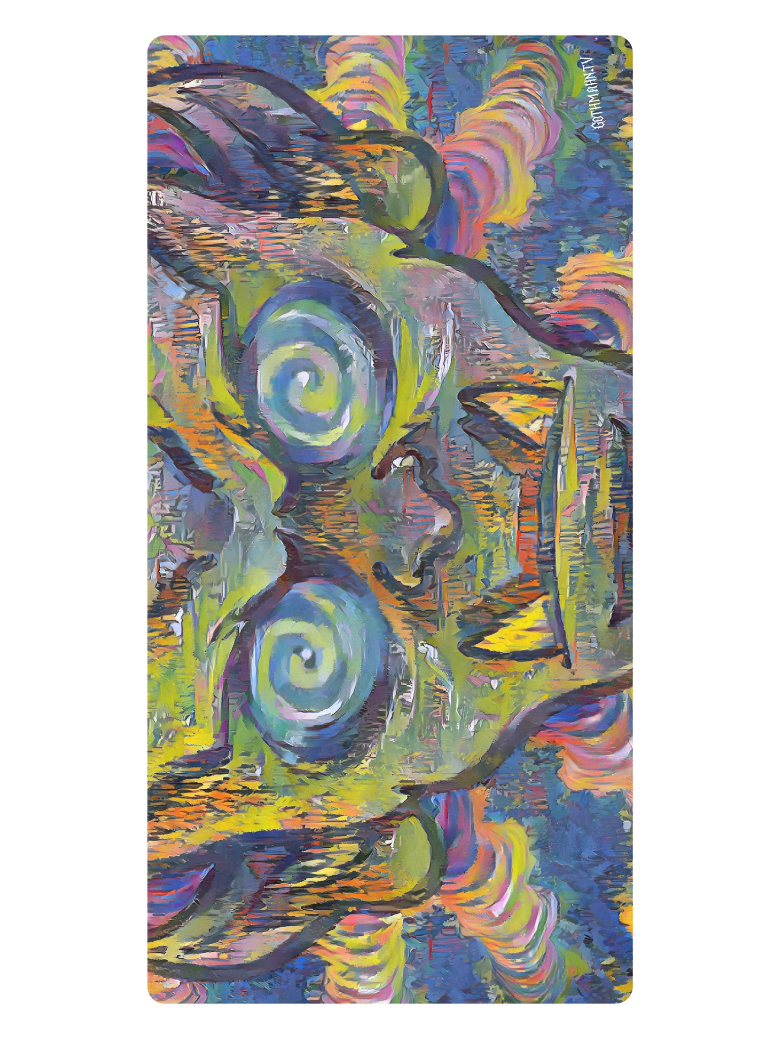 Classic Hypno Gargoyle — XL Gaming Mouse Pad product image (2)