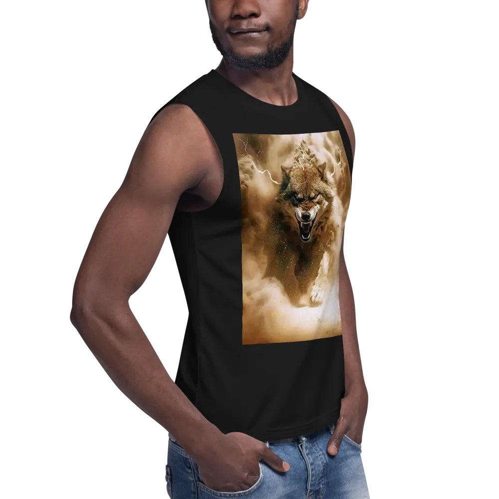 Thunderous Storm Wolf Muscle Top product image (8)