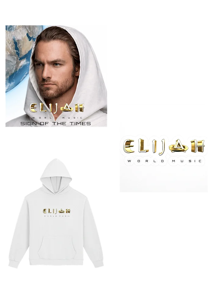EWM Hoodie, Album & Sticker Bundle product image (1)