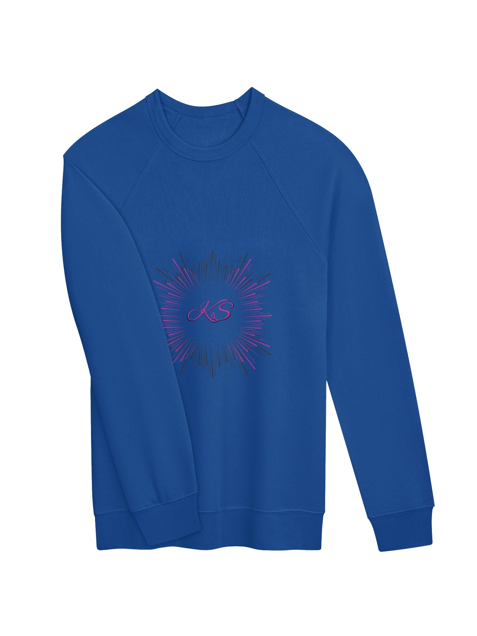 KS Burst Sweatshirt – Royal Burst 💙 product image (2)