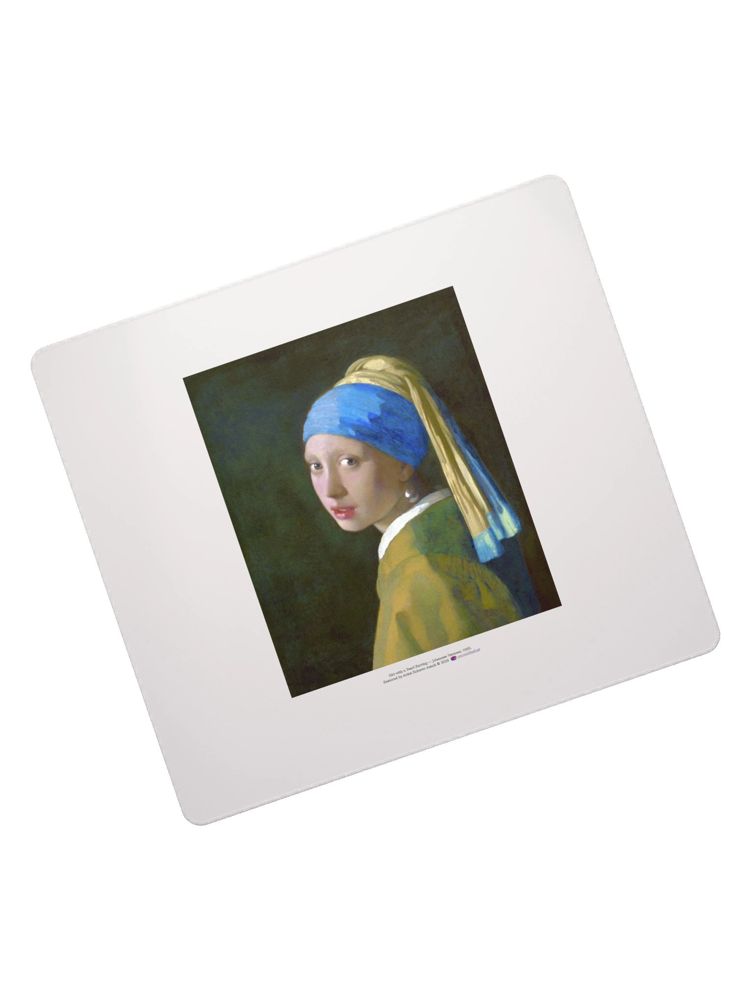 Girl with a Pearl Earring — Mouse Pad product image (7)