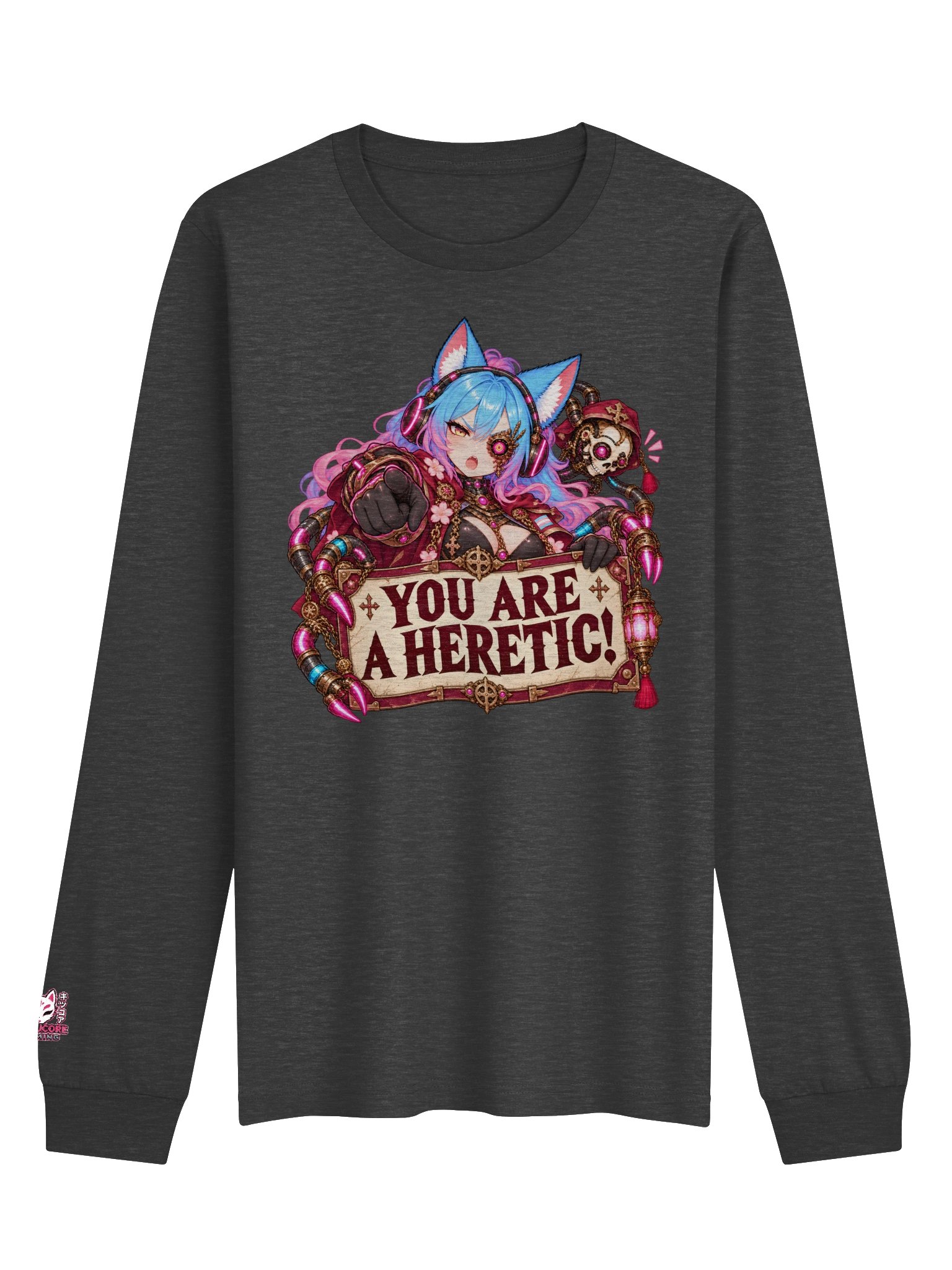 Heretic long sleeve tee product image (1)