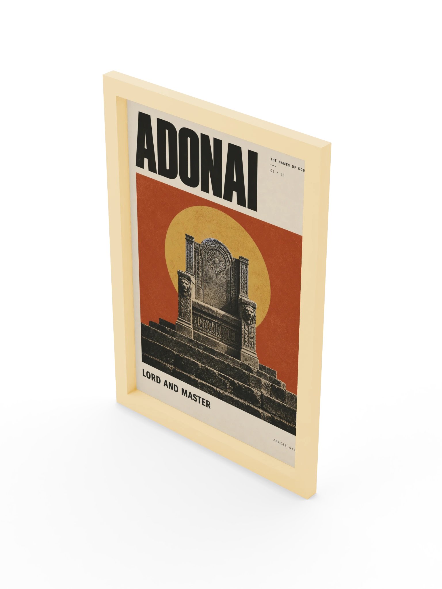 Adonai | Names of God Framed Print product image (5)