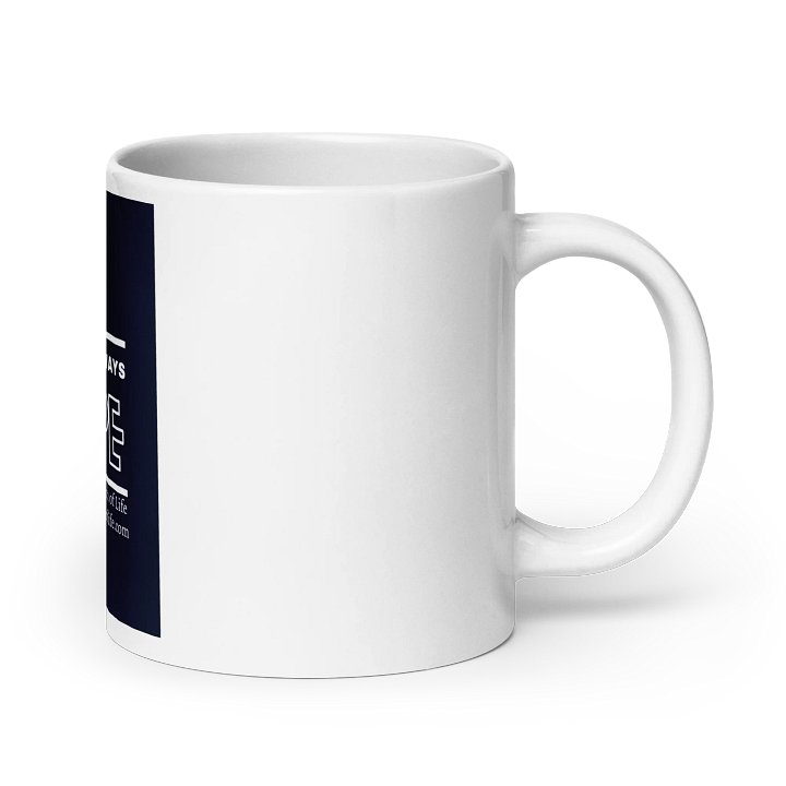 Hopeful Message White Glossy Mug product image (3)