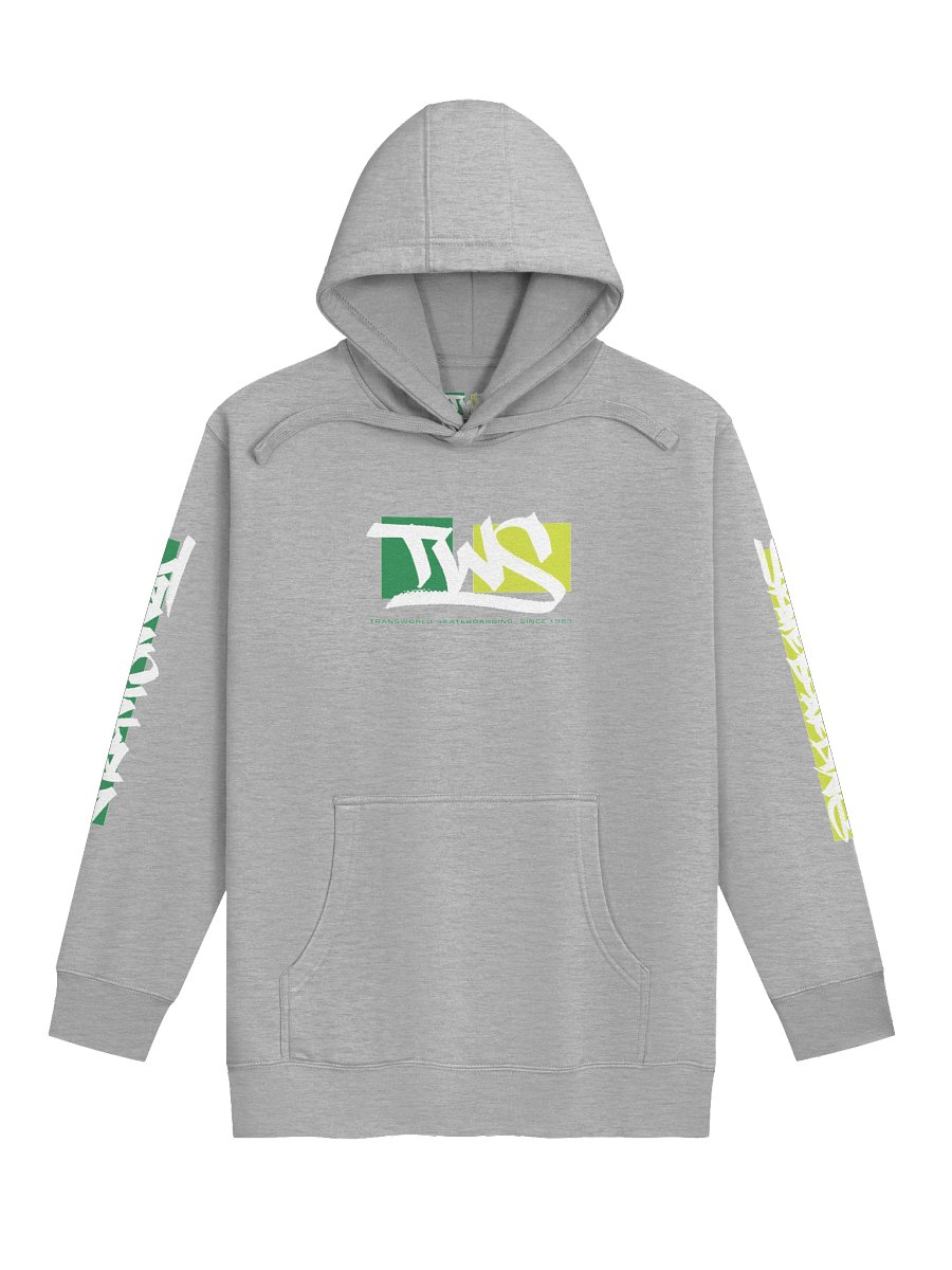 Eli Morgan Gesner Handstyle Heather Gray Hoodie product image (1)