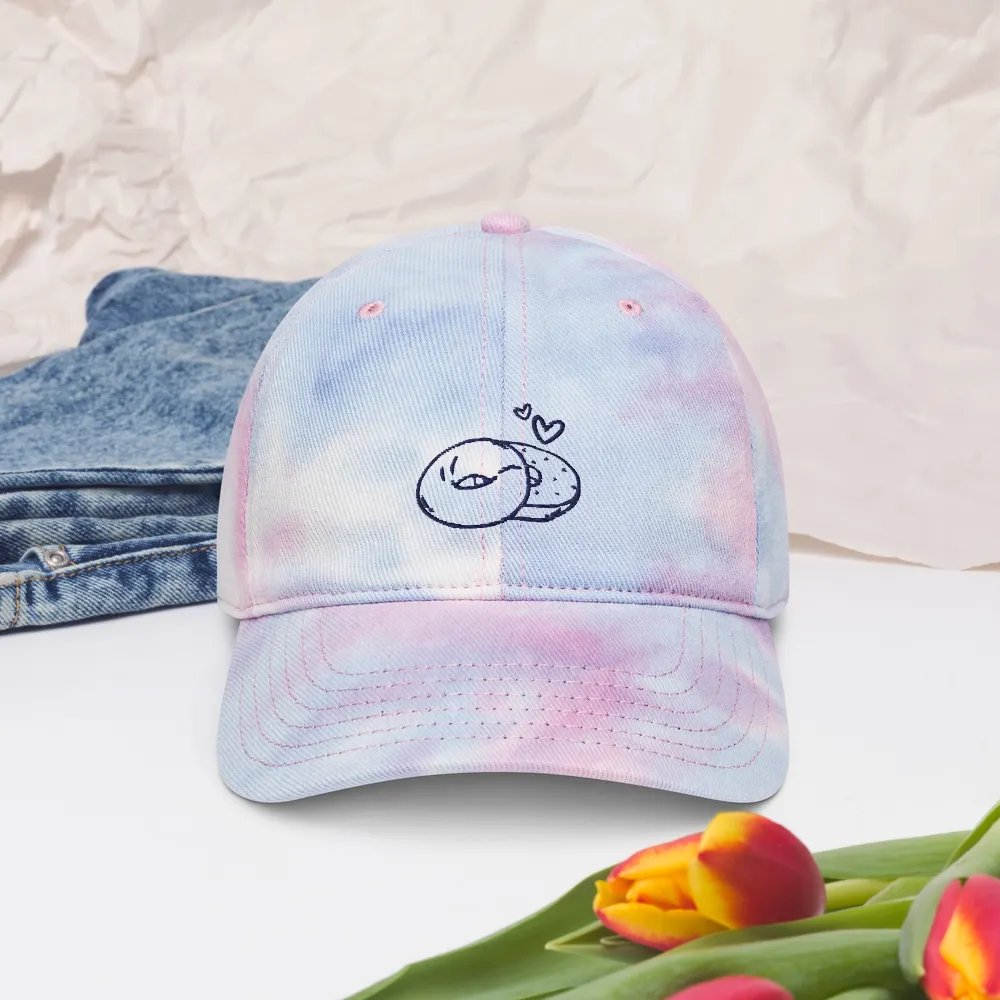 Bagel Tie-Dye Dad Hat product image (3)