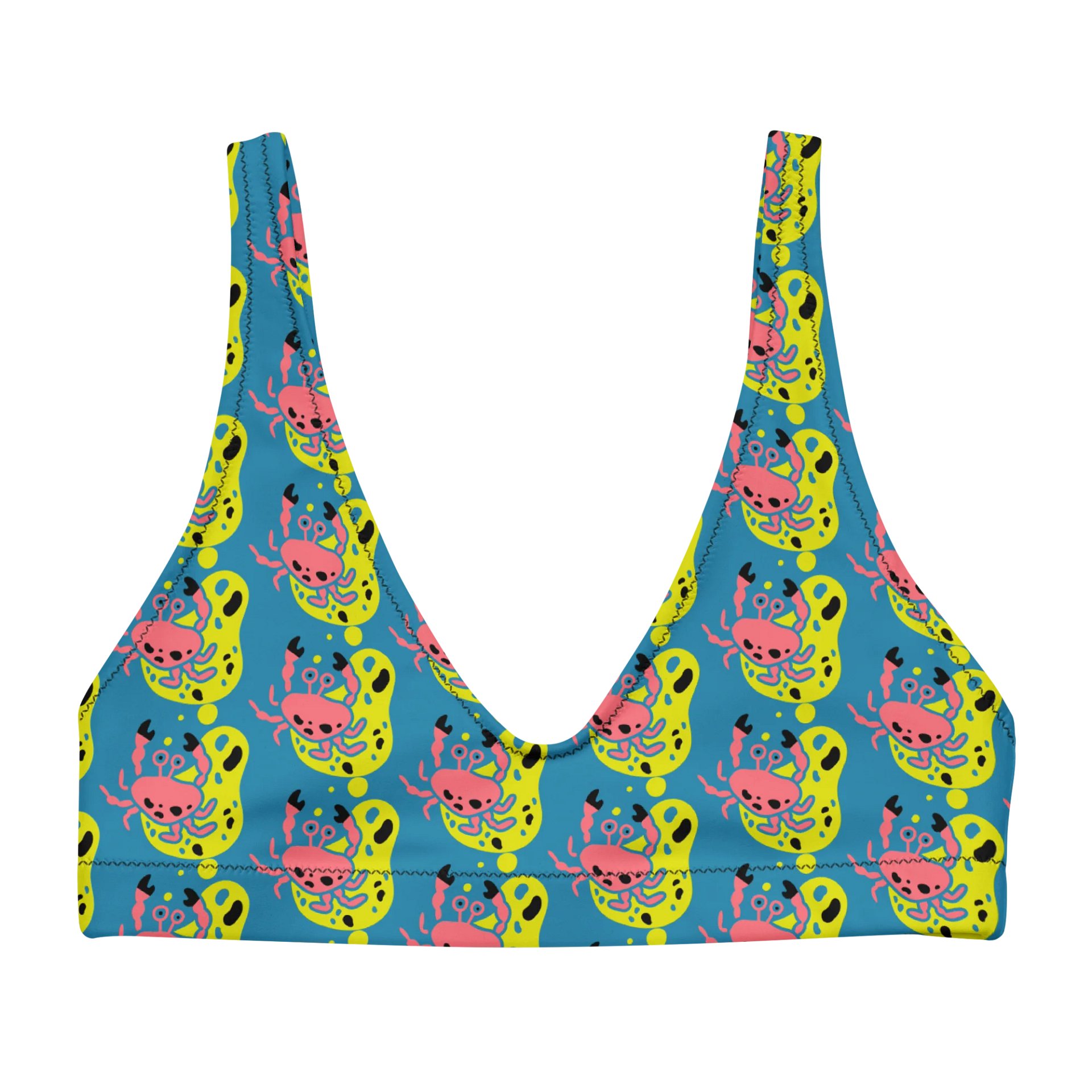 Whimsical crabVibe Bikini Top product image (1)