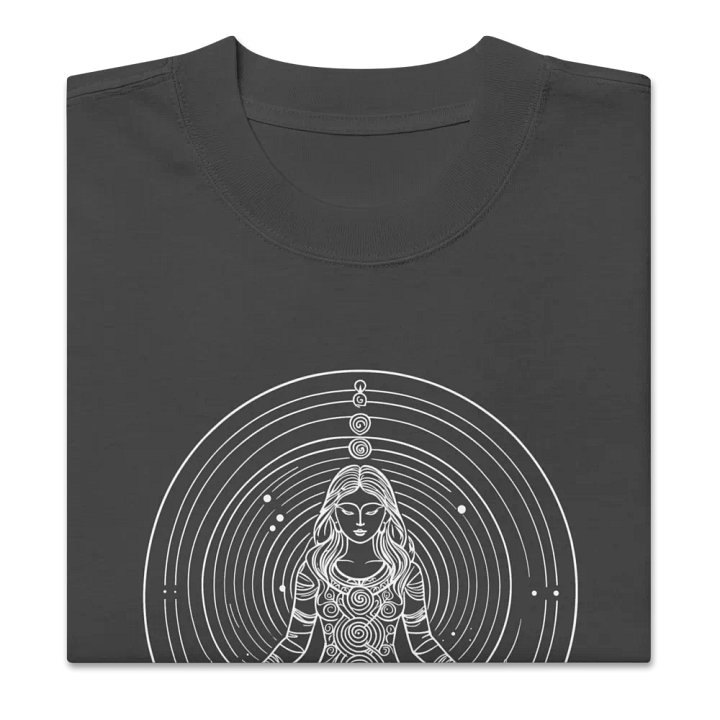 [Meditation 2 - White] Oversized T-Shirt product image (2)