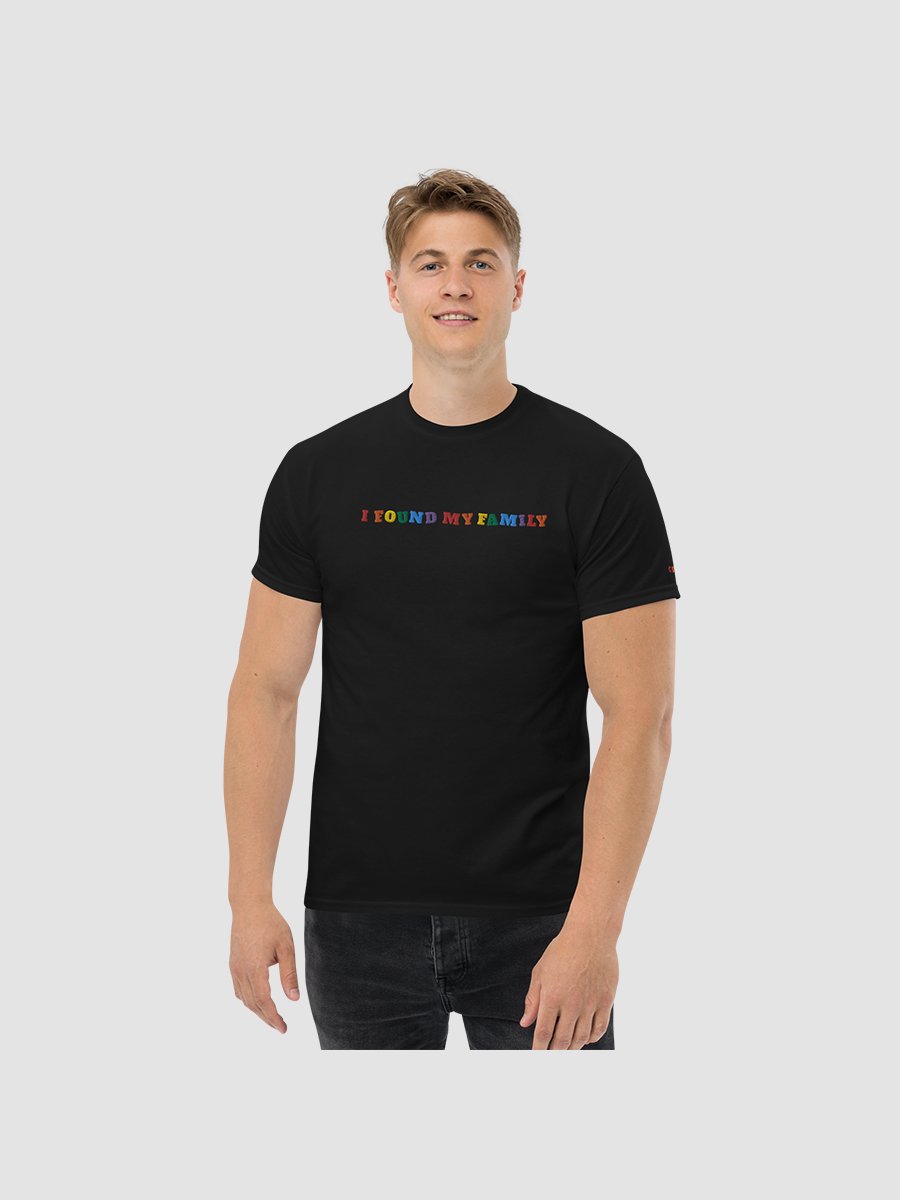 I Found My Family Embroidered T-Shirt product image (7)