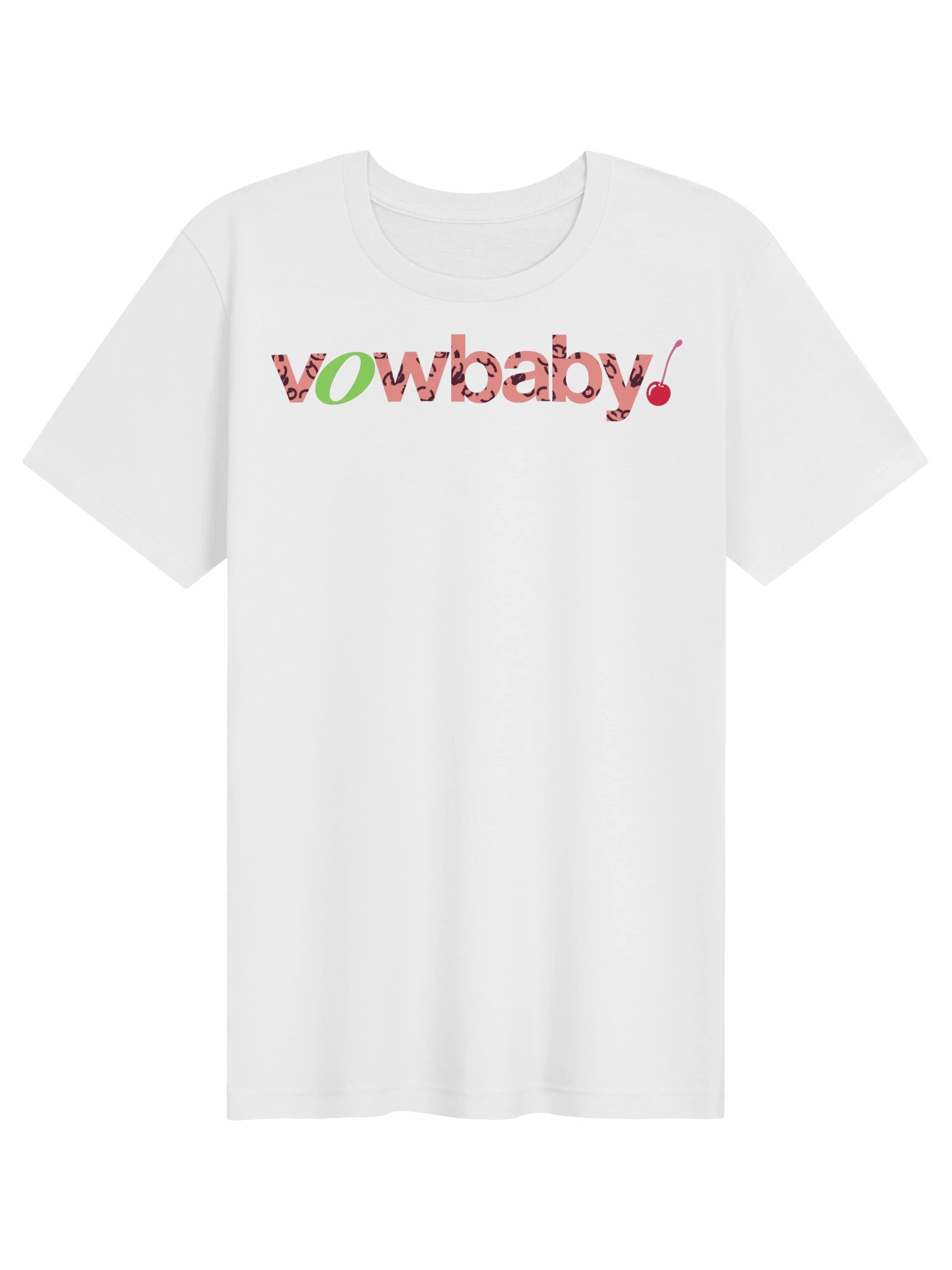vowbaby Logo Tee · Coral Leopard product image (1)