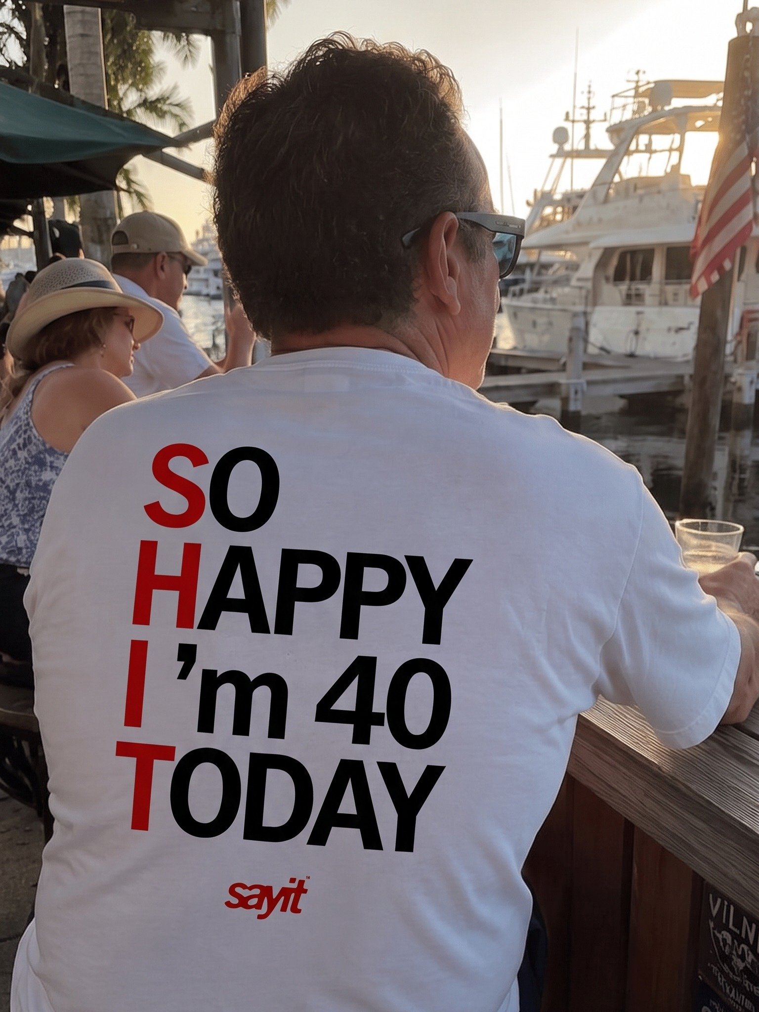 So Happy I’m 40 Today™ Tee product image (2)