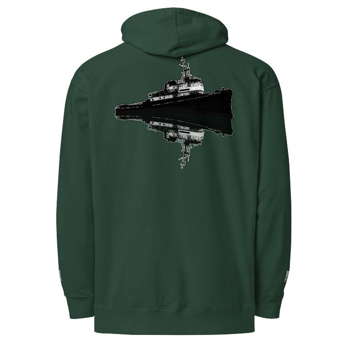 Tug Jack Brusco & Reflection – Maritime Heritage | Twin Anchor Apparel Wheelhouse Watch Line product image (1)