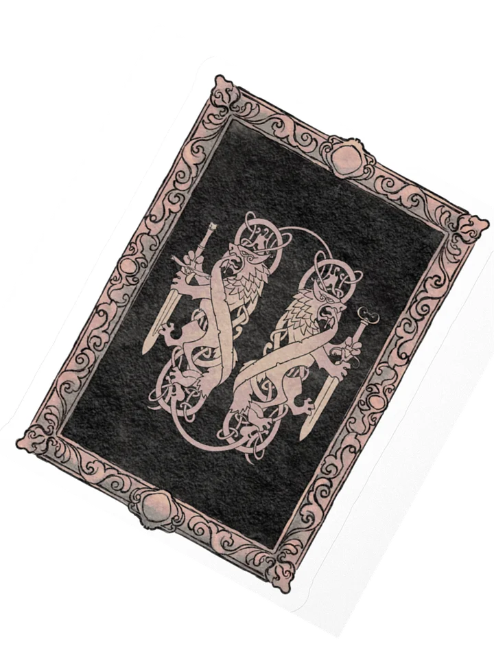 Garriford Crest Framed Sticker product image (4)