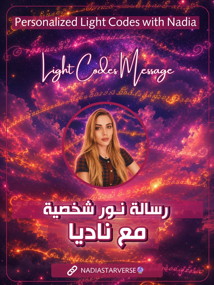 Personalized Light Codes - رسالة نـور شخصية مع ناديا product image (1)