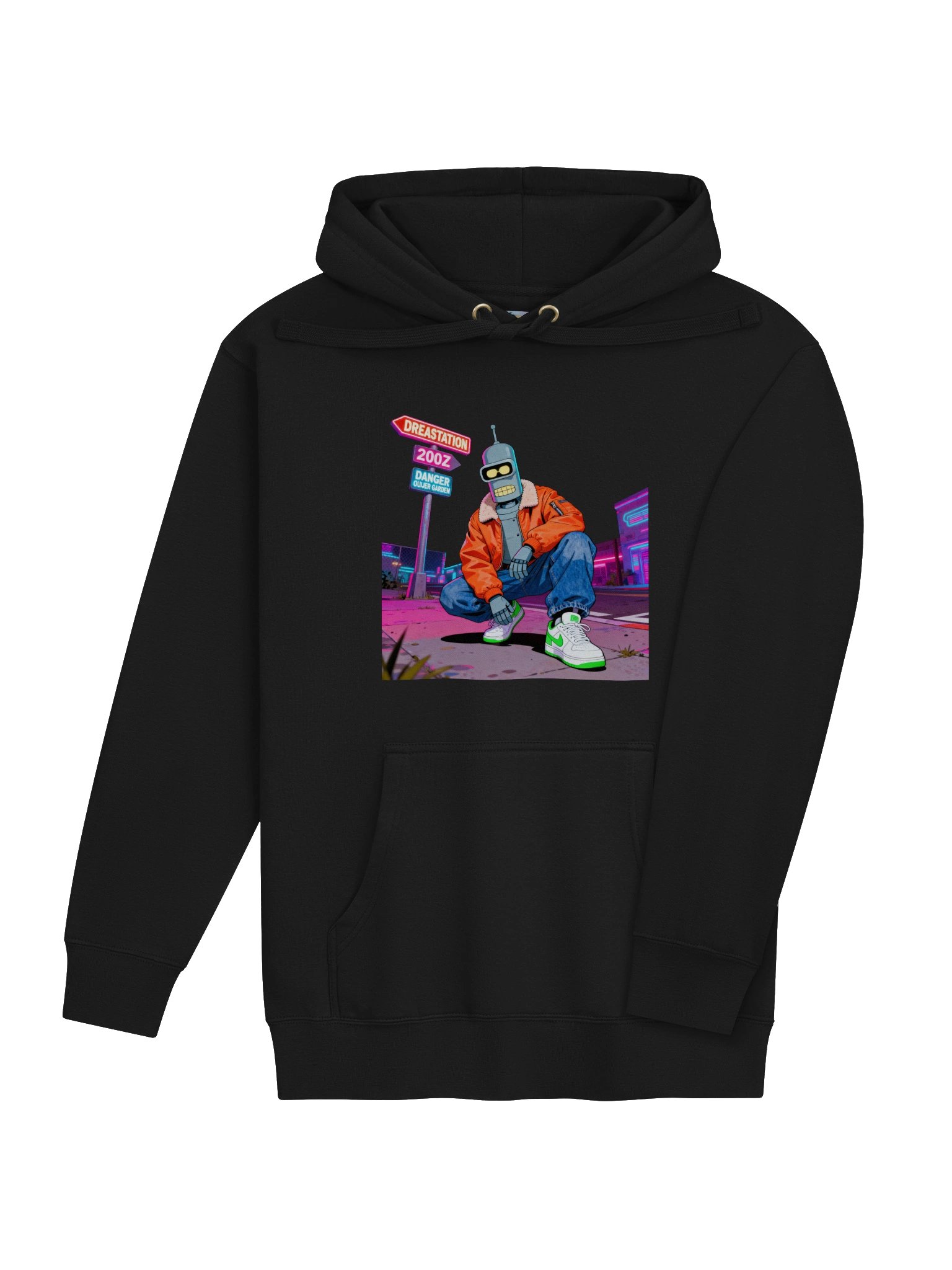 Retro Cyberpunk Robot Hoodie product image (15)