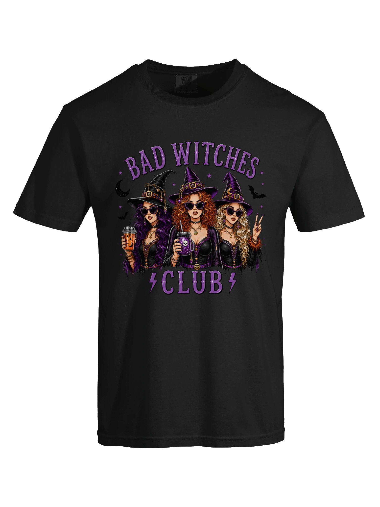 Bad Witches Club T-shirt product image (35)