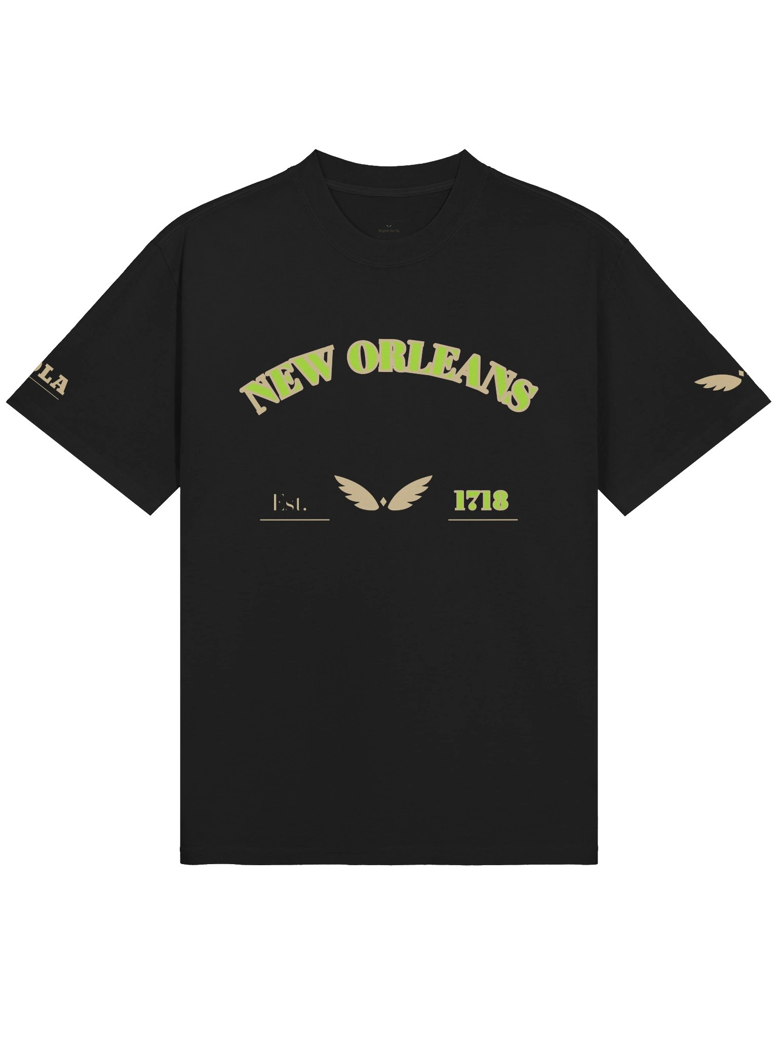 GAME DAY — Big Easy · Tee · Faded Black product image (1)