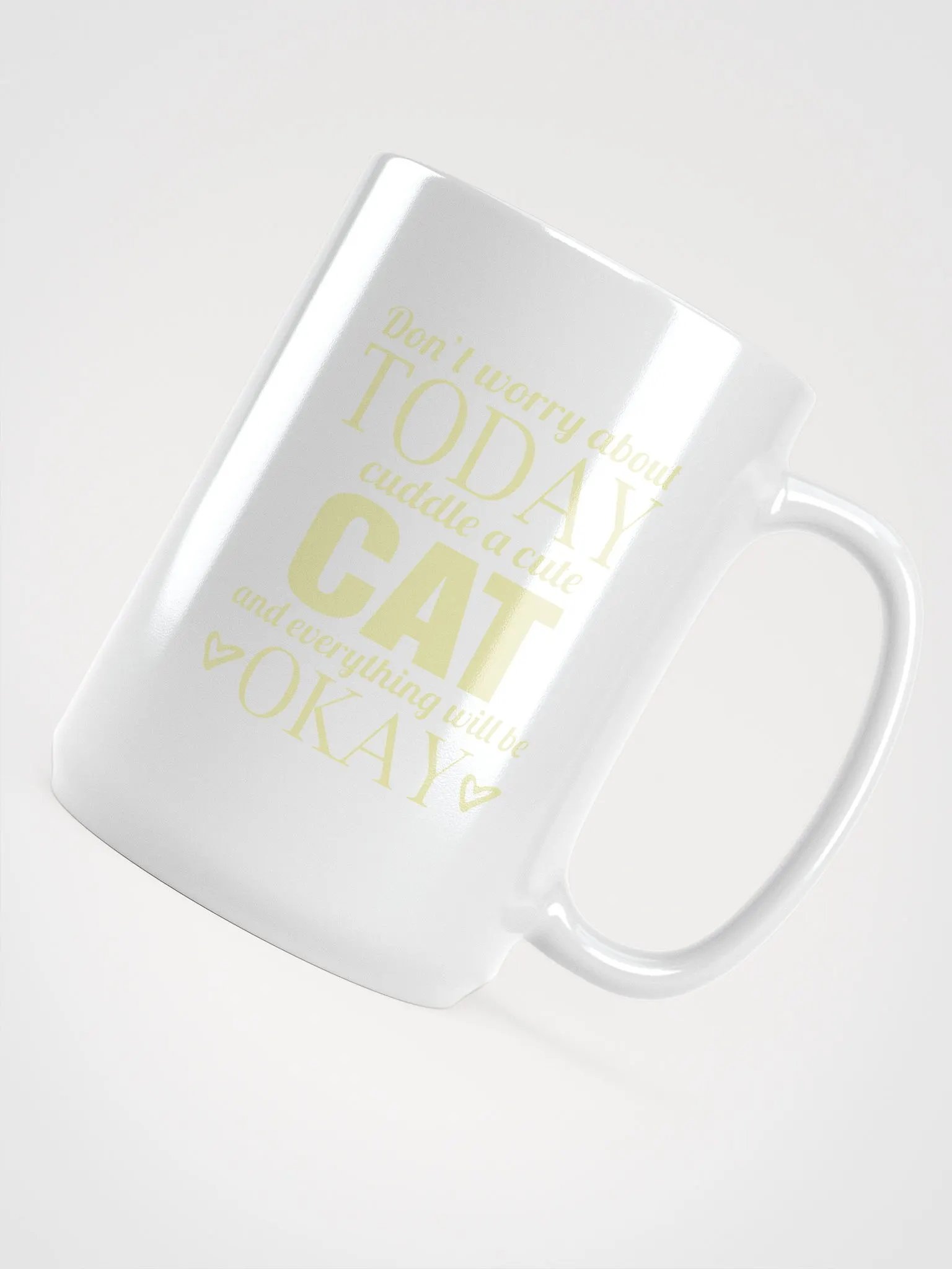 Cuddle a cat - mug product image (4)