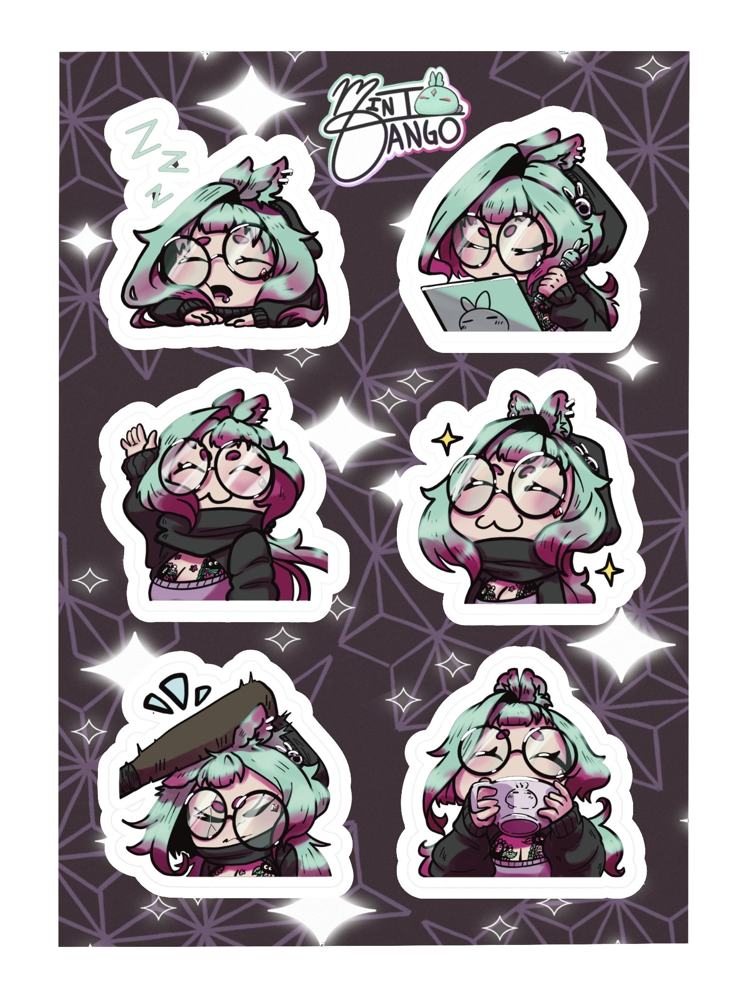 Dango Emote Sticker Pack product image (3)
