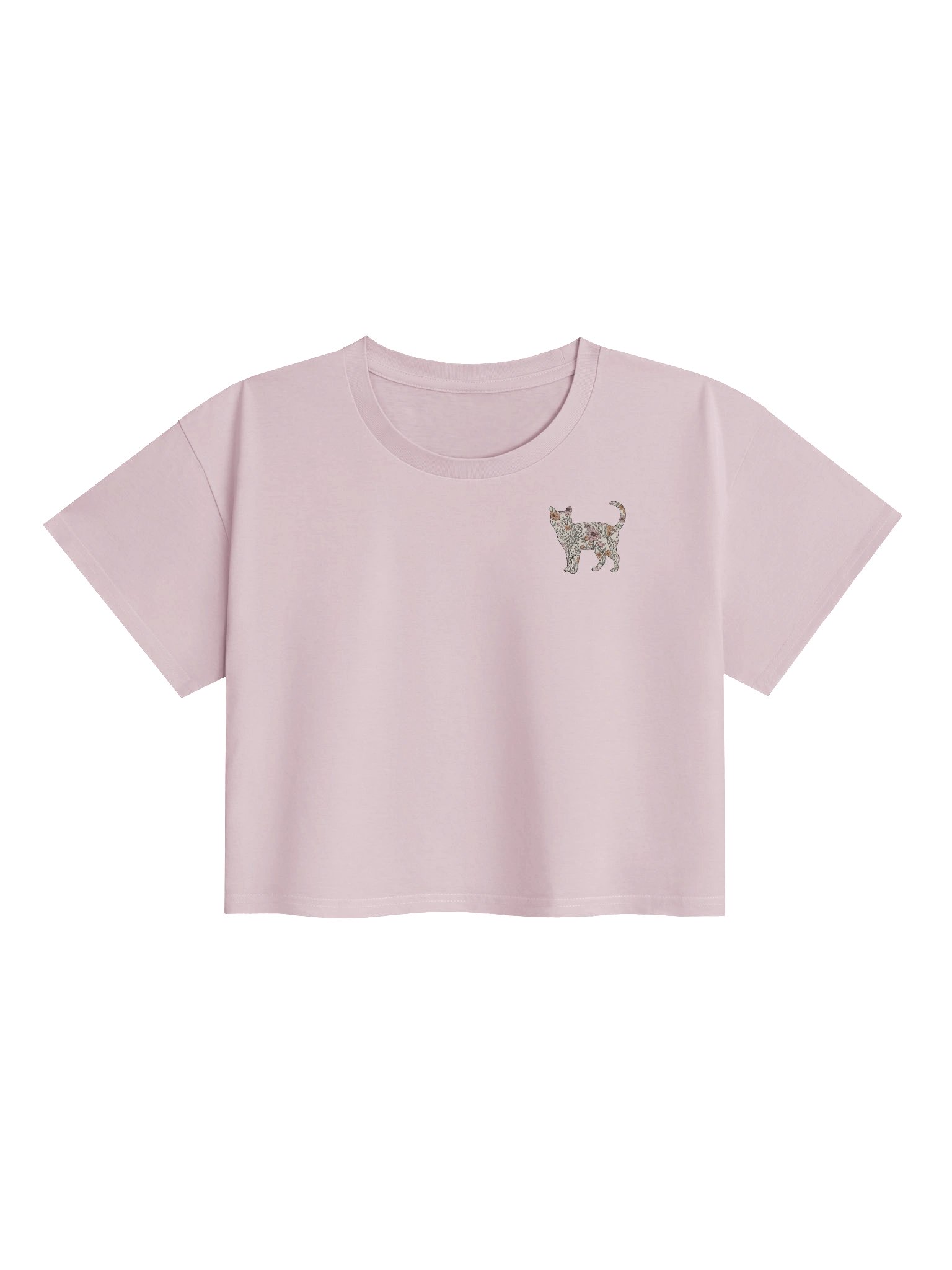 El Dorado Atelier Signature Crop Top (Limited edition) - Floral Cat Design product image (2)