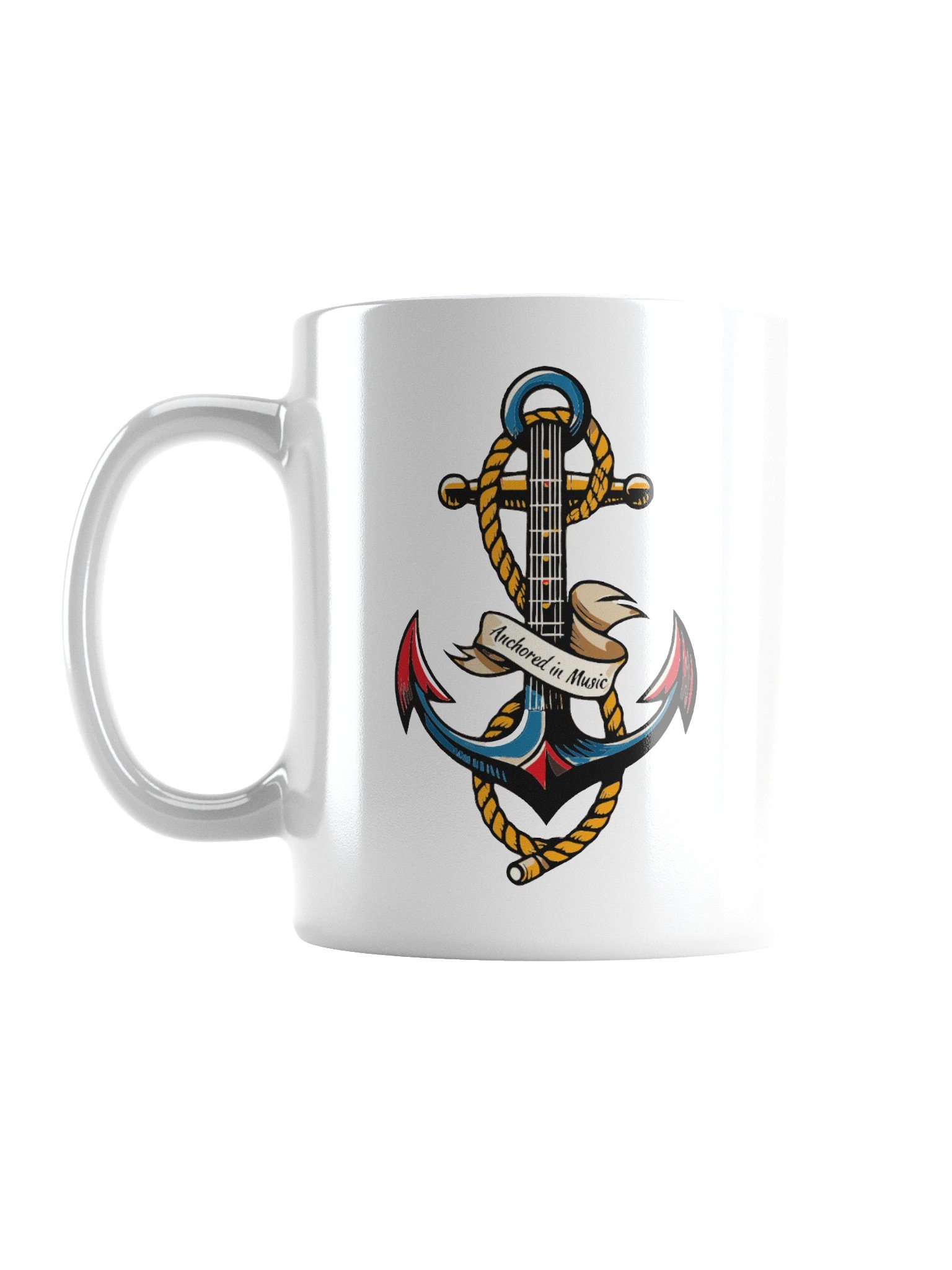 Anchored in Music Coffee Mug product image (1)