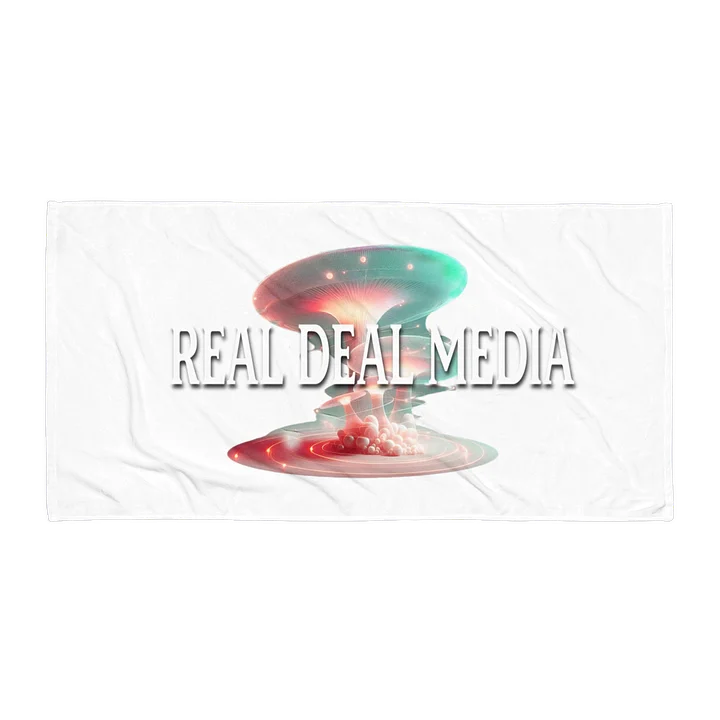 Real Deal Media Psychedelic Beach Towel product image (1)