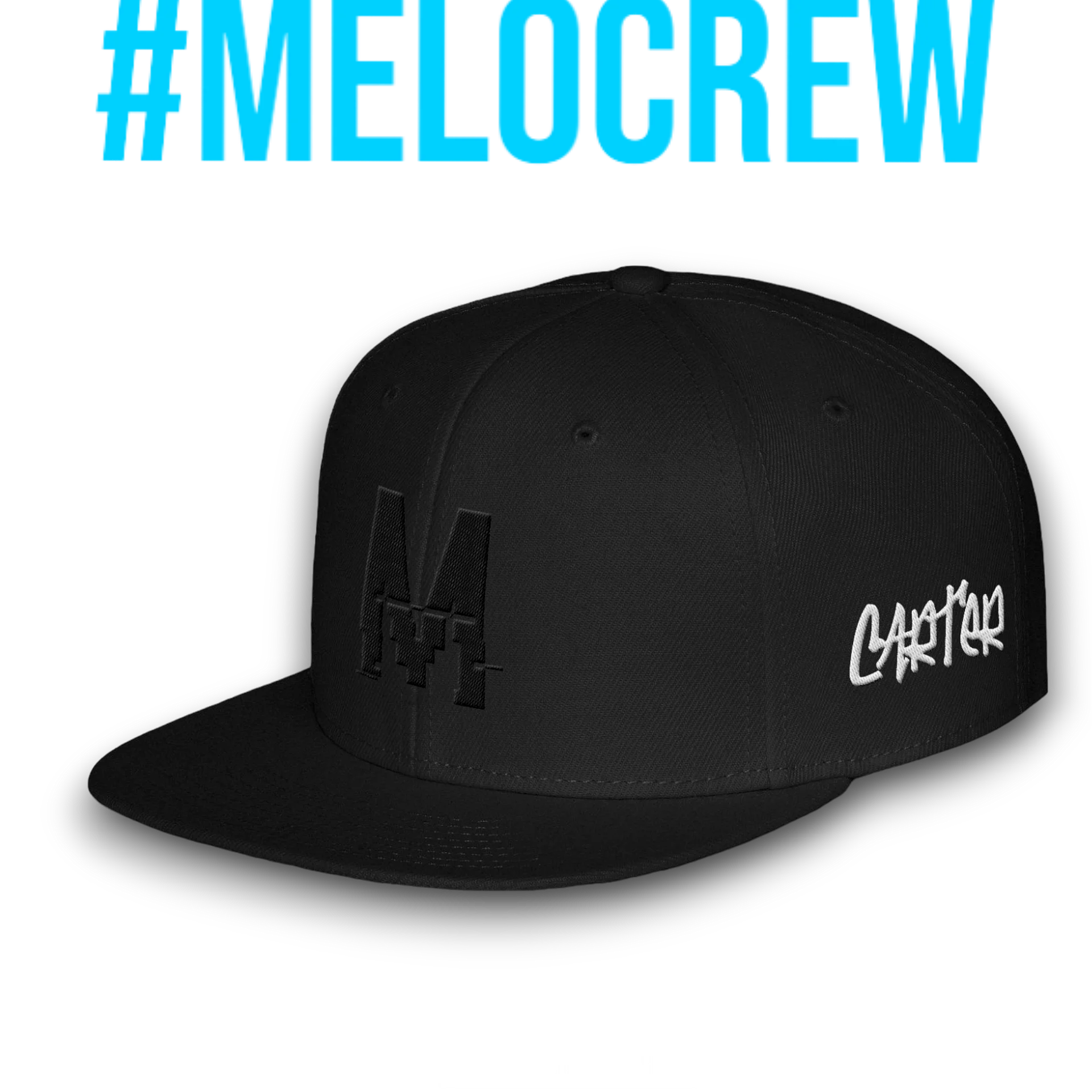MELO CREW x Carter - Snapback Hat | #MadeByMELO product image (1)
