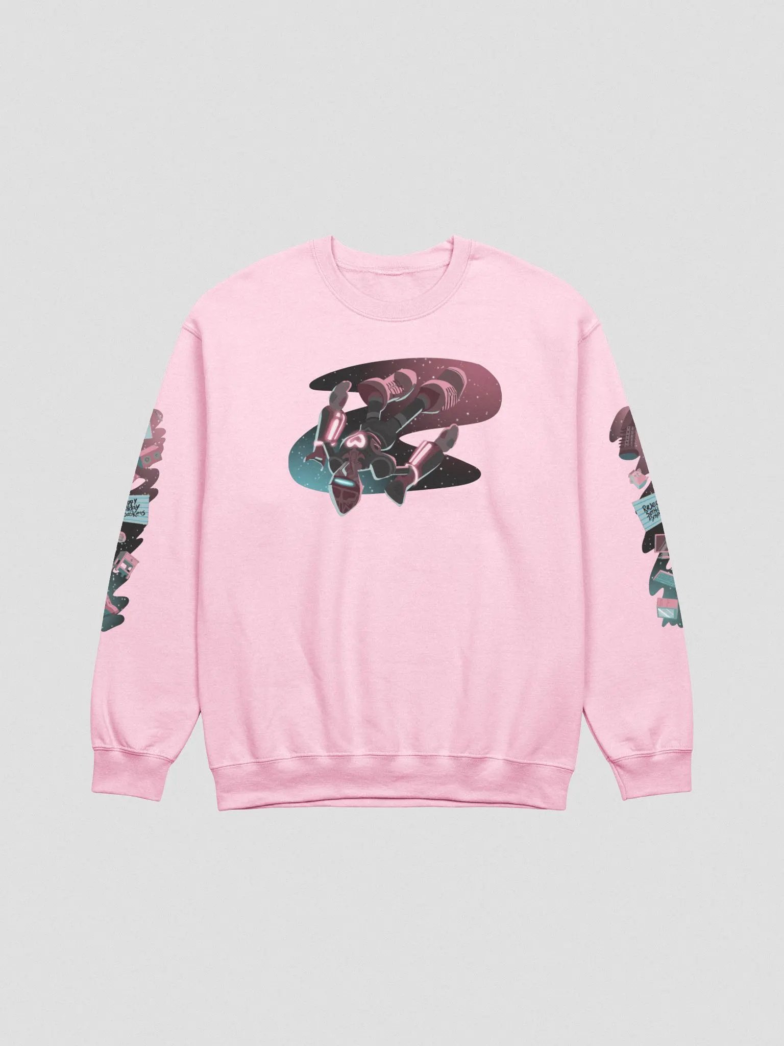 Floating Robot Sleeve Crew Neck product image (1)
