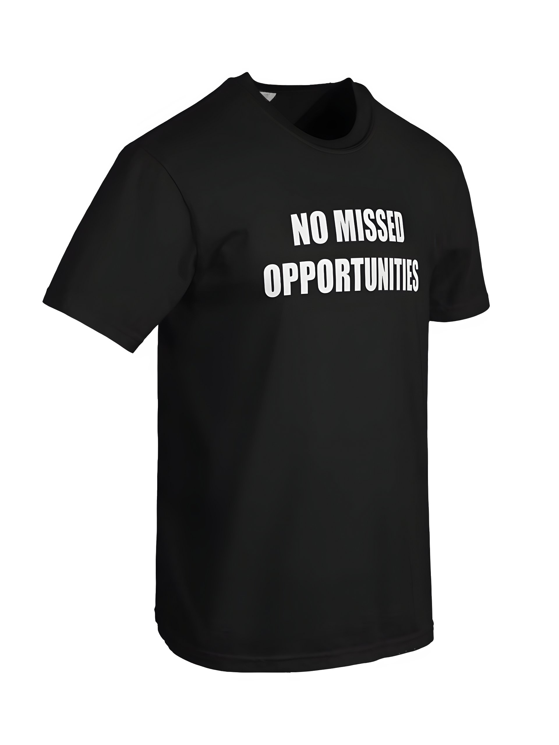 No Missed Opportunities T-Shirt (Light Text) product image (4)