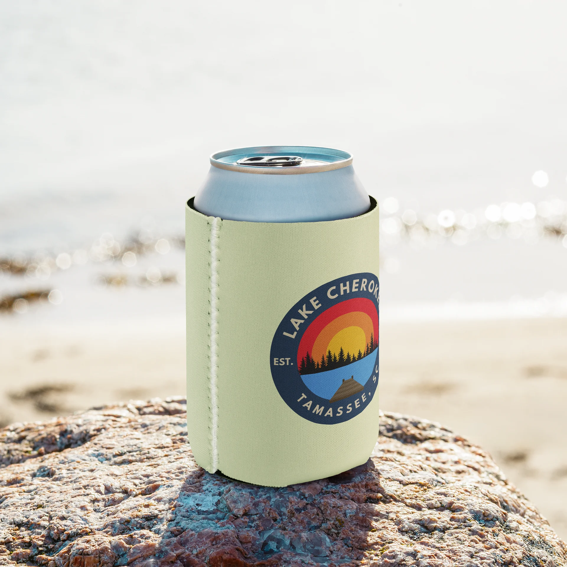 Lake Cherokee Sunset Koozie product image (9)