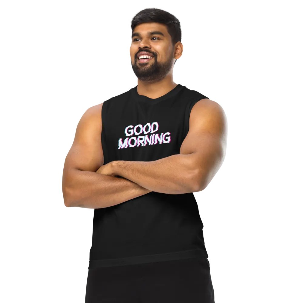Good Morning Muscle Tank product image (11)