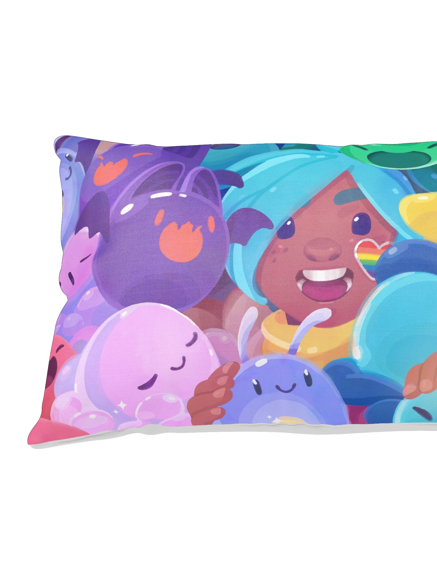 Cozy Slimes Throw Pillow product image (3)