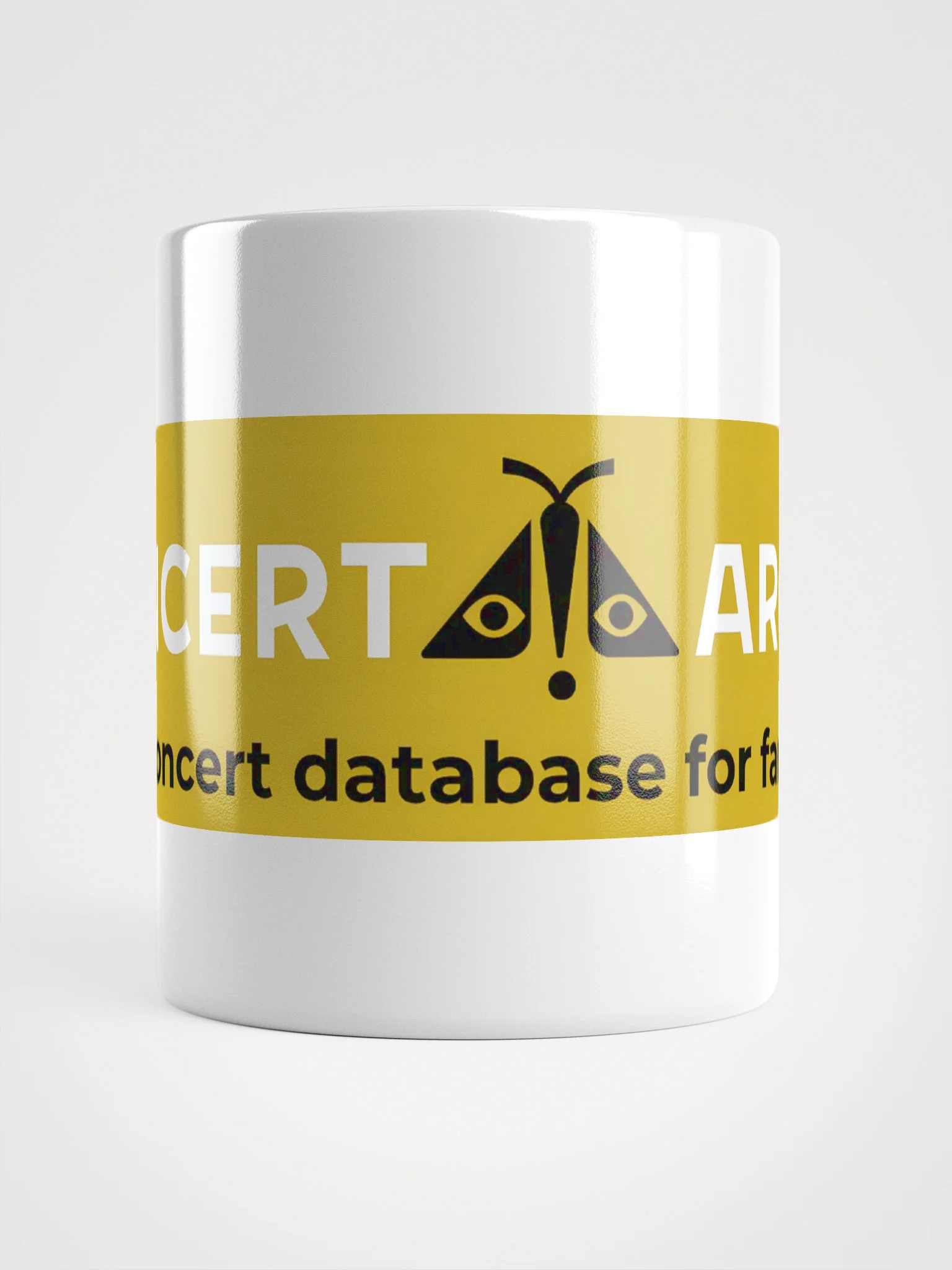 Concert Archives Mug (Yellow/White) product image (1)