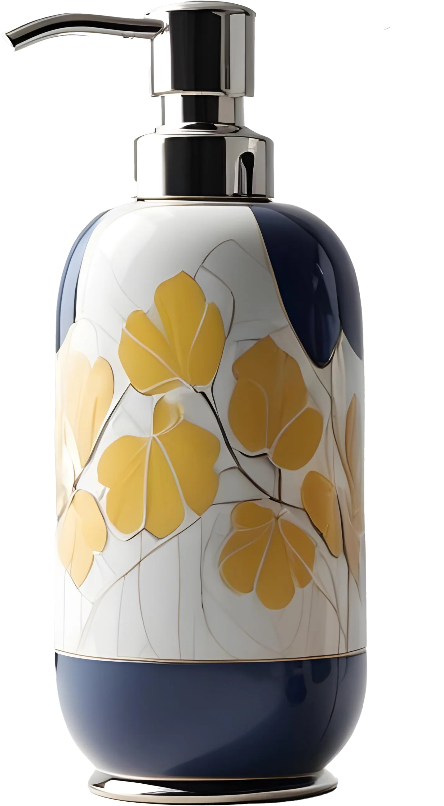 Golden Tides – Provence-Style Soap Dispenser PNG product image (1)