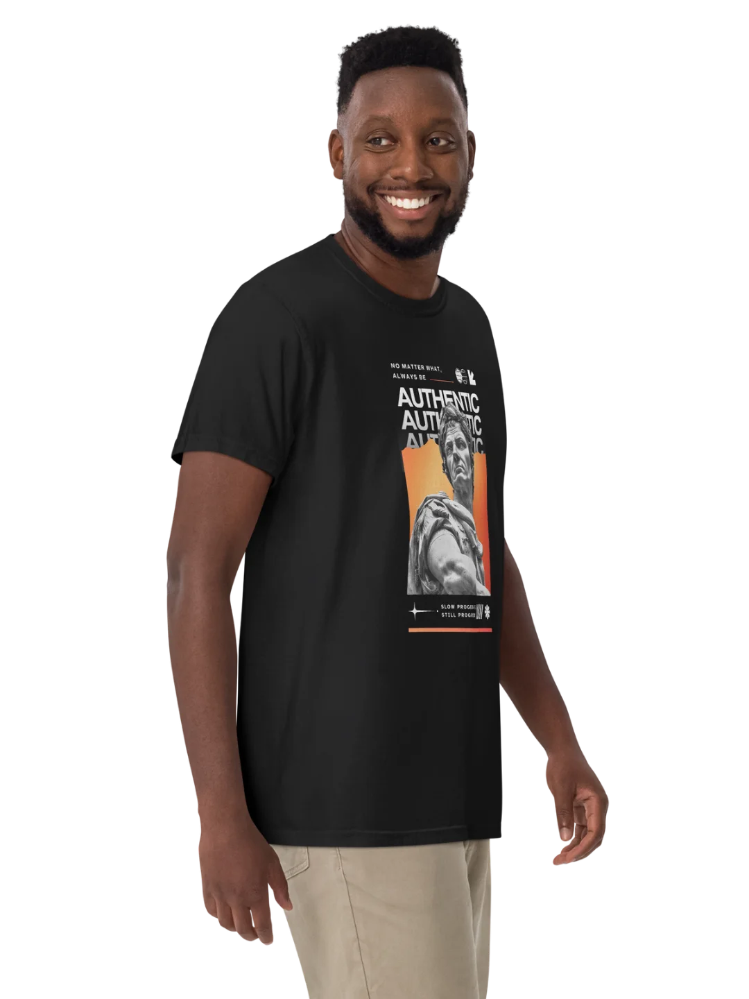 Always Be Authentic Statue Tee product image (10)