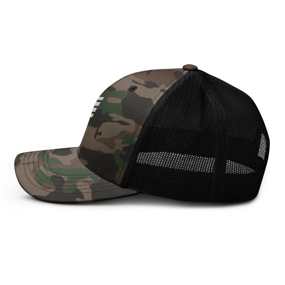 Frostee Camouflage Trucker Hat product image (3)