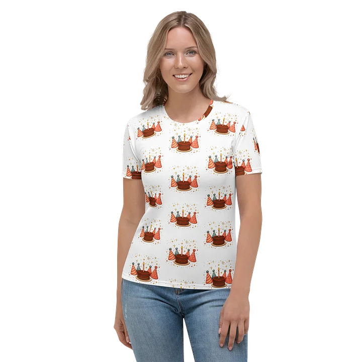 Cat brigade Birthday Women's T-Shirt product image (2)