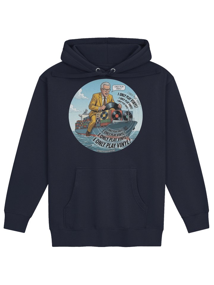 I Only Play Vinyl Hoodie product image (1)