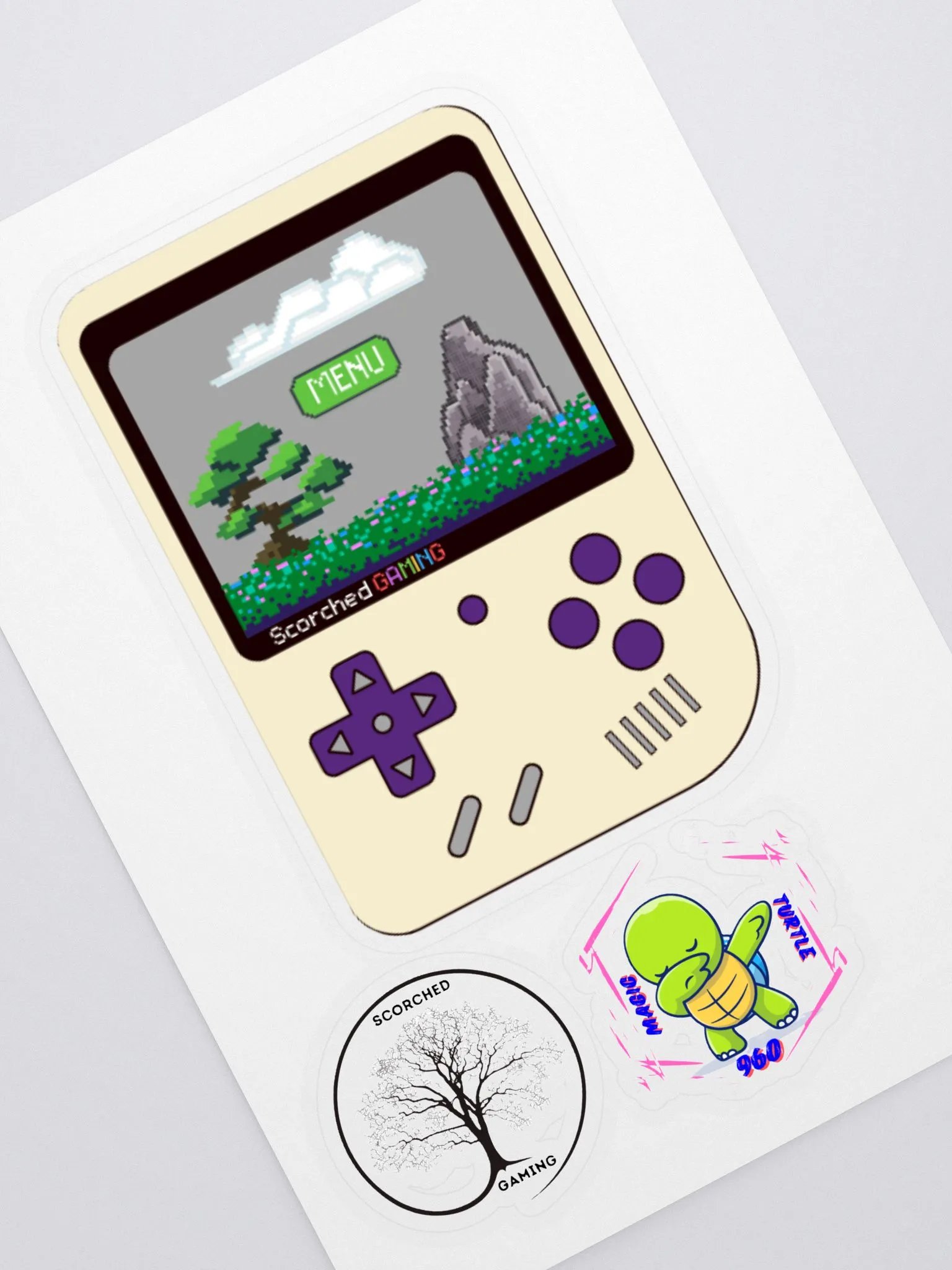 MagicTurtle960 Scorched Gaming Sticker Bundle product image (2)