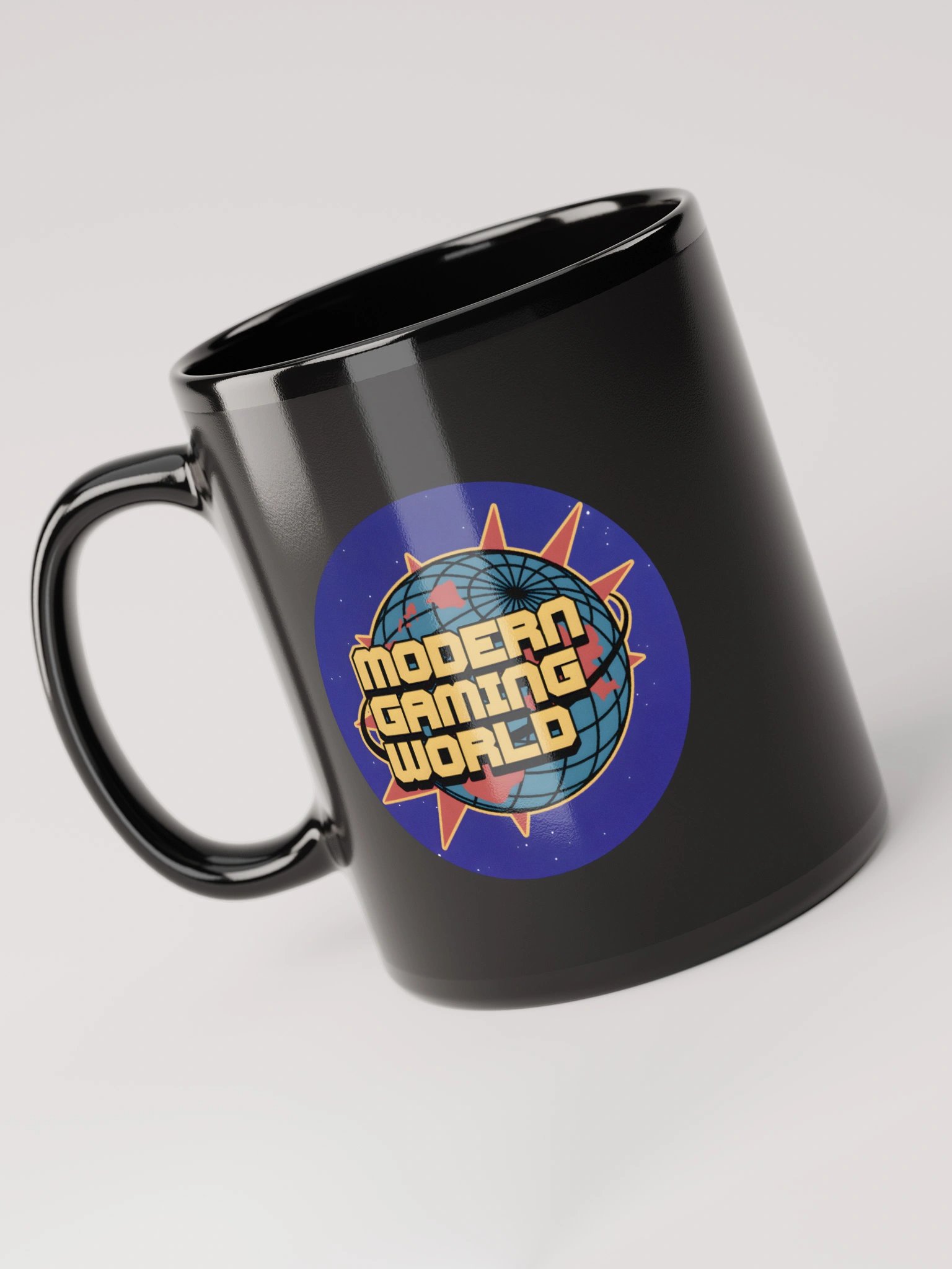 ModernGamingWorld Black Glossy Mug product image (9)
