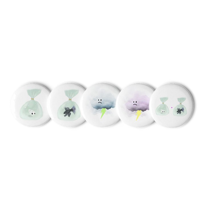 Set of 5 Pins product image (1)