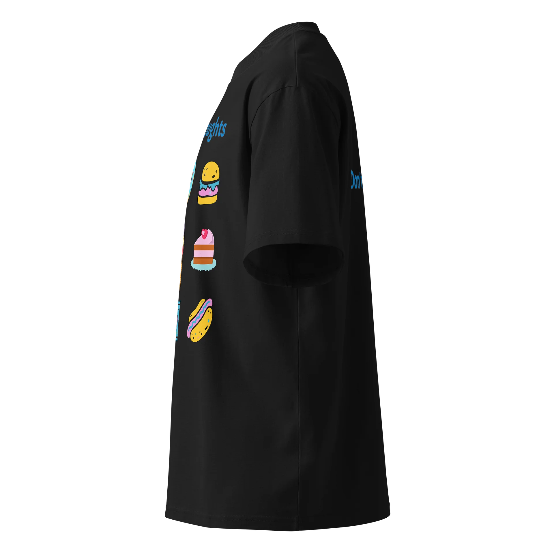 Happy Thoughts - Junk Food Lover - Stanley/Stella Unisex Organic Oversized T-Shirt SATU020 product image (9)