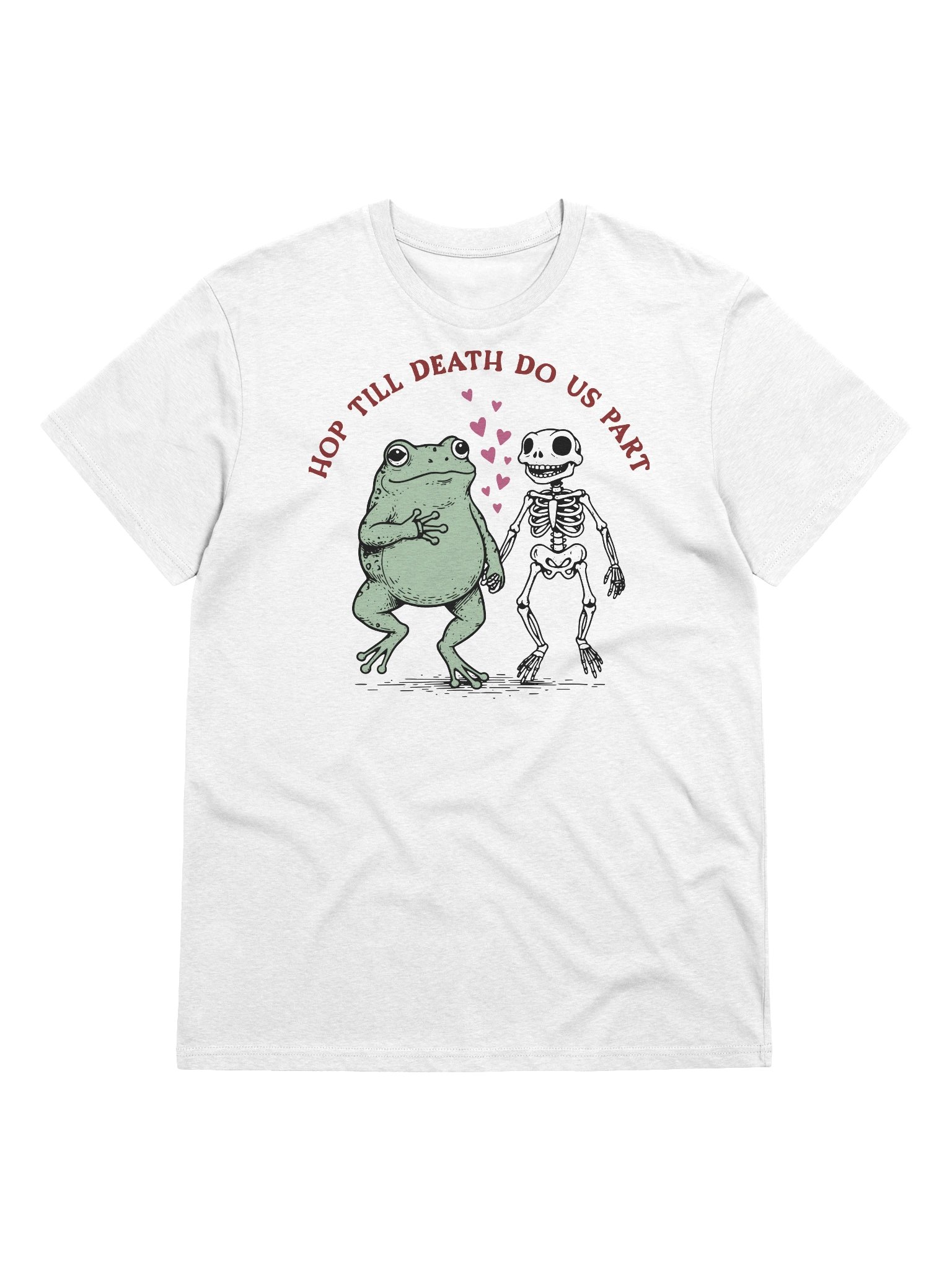 Hop Till Death Do Us Part Frog T-Shirt product image (3)