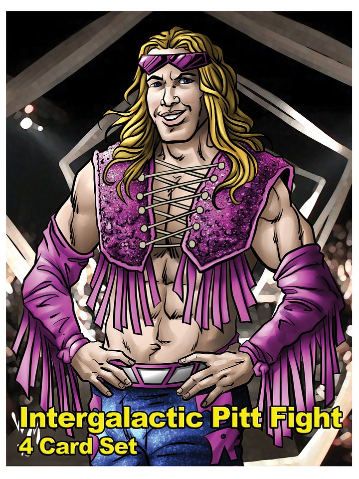NDW Intergalactic Pitt Fight: 2132 - Game Cards product image (1)