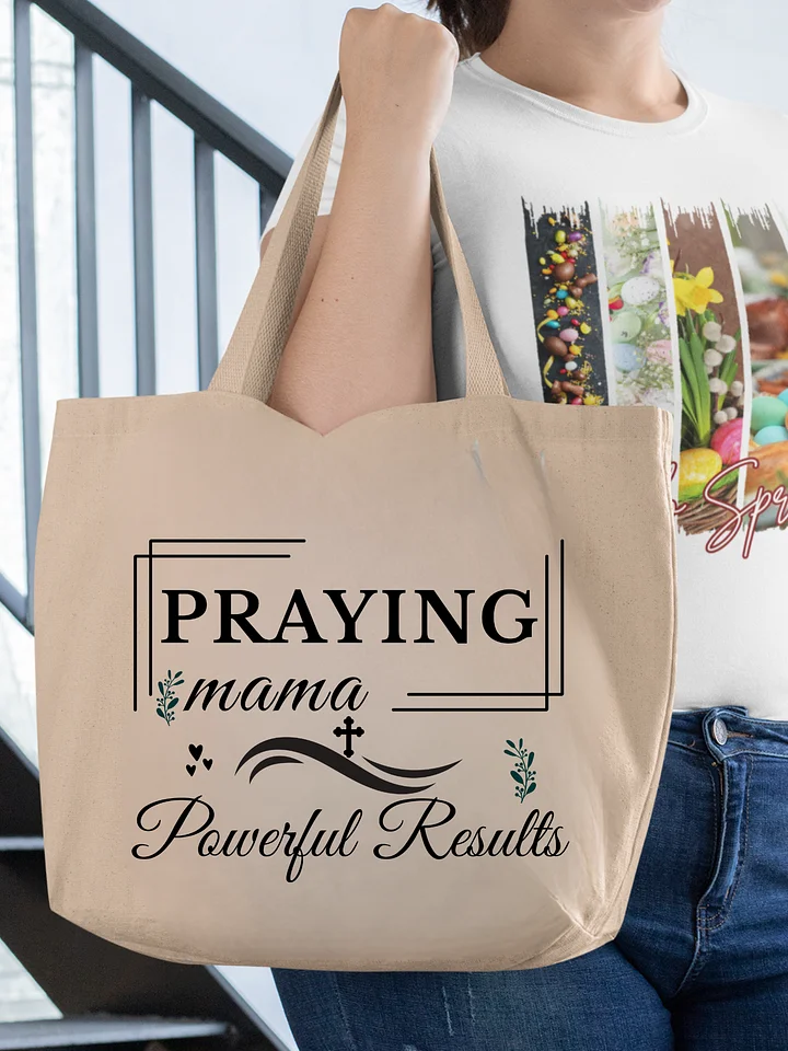 Praying Mama, Eco Tote bag. product image (1)