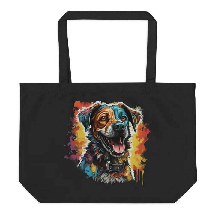 Vibrant Mosaic Dog Tote product image (2)